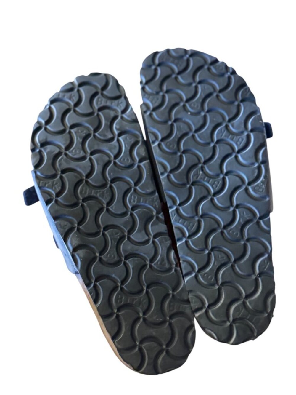 Birkenstock Arizona Navy Blue Sandals Womens EU 35 US 4 4.5 Double Strap Slide - Picture 5 of 5